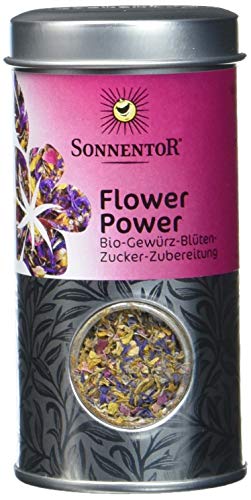 Sonnentor Flower Power Gewürz-Blüten-Zubereitung Streudose, 1er Pack (1 x 40 g) - Bio von Sonnentor