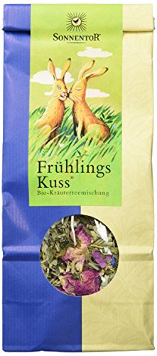 Sonnentor FrühlingsKuss-Kräutertee lose, 1er Pack (1 x 80 g) - Bio von Sonnentor