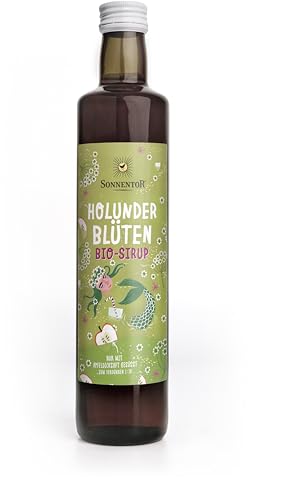 Sonnentor Holunderblüten-Sirup, 1er Pack (1 x 500 ml) - Bio von Sonnentor