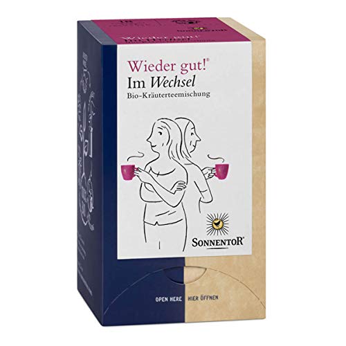 Sonnentor - Im Wechsel Tee Wieder gut! bio Doppelkammerbeutel - 27 g - 6er Pack Sonnentor - Im Wechsel Tee Wieder gut! bio Doppelkammerbeutel - 27 g - 6er Pack von Sonnentor