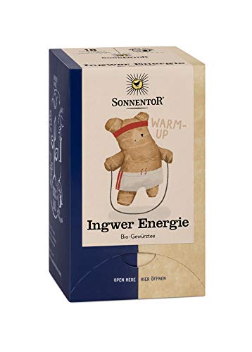 Sonnentor - Ingwer Energie Tee bio Doppelkammerbeutel - 32,4 g - 6er Pack von Sonnentor