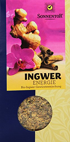 Sonnentor Ingwer Energie-Tee lose, 1er Pack (1 x 100 g) - Bio von Sonnentor