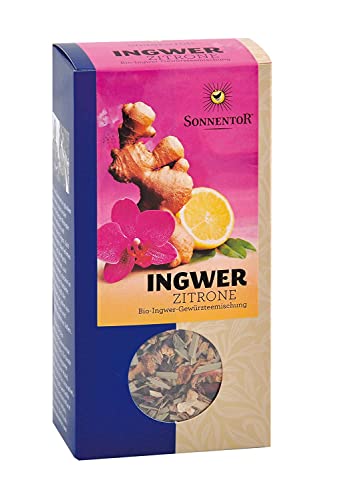 Sonnentor Ingwer-Zitronen-Tee lose, 1er Pack (1 x 80 g) - Bio von Sonnentor