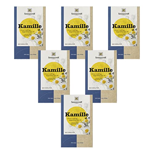 Sonnentor - Kamille Filterbeutel bio - 18 g - 6er Pack von Sonnentor