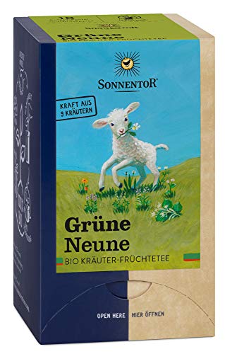 Sonnentor Kräutertee "Grüne Neune" im Beutel (27 g) - Bio von Sonnentor