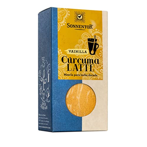 Sonnentor Bio Gewürzmischung Kurkuma Latte Vanielle, (3 x 60g im Karton) von Sonnentor