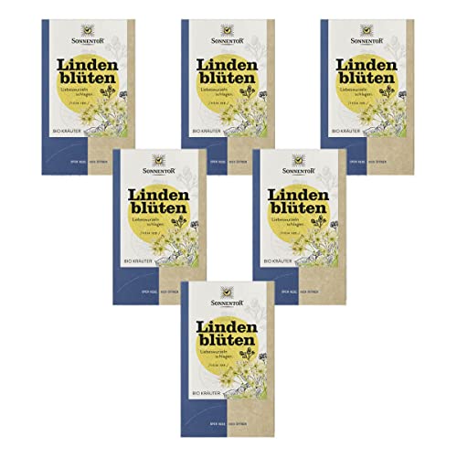 Sonnentor - Lindenblütentee Filterbeutel bio - 27 g - 6er Pack von Sonnentor