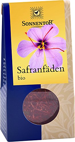 Sonnentor Safranfäden, 1er Pack (1 x 0,5 g) - Bio von Sonnentor