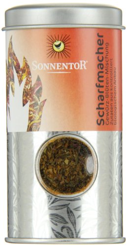 Sonnentor Scharfmacher Gewürz-Blüten-Mischung Streudose, 1er Pack (1 x 30 g) - Bio von Sonnentor