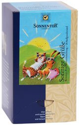 Sonnentor Sonnige Grüße Kräuter-Früchtetee, Sonnentor 18 x 2,5 g von Sonnentor