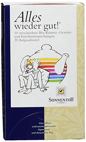 Sonnentor Tee Alles Wieder gut! Probier mal! Doppelkammerbeutel (1 x 30 g) - Bio von Sonnentor