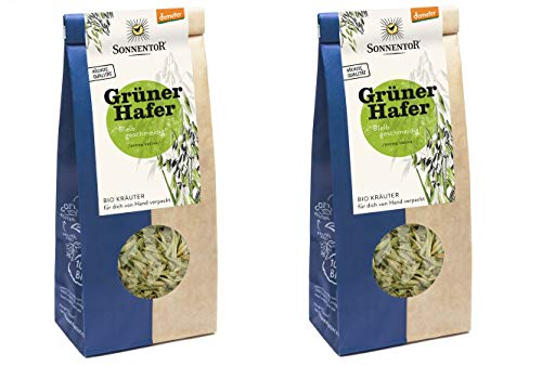 Sonnentor Tee Grüner Hafer lose, 2er Pack (2 x 50 g) - Bio von Sonnentor