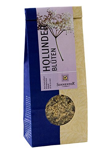 Sonnentor Tee Holunderblüten lose, 1er Pack (1 x 80 g) - Bio von Sonnentor