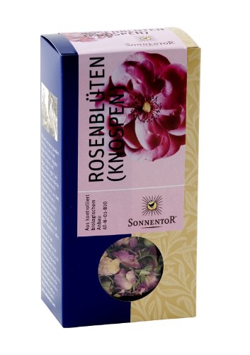 Sonnentor Tee Rosenblüten (Knospen) lose, 1er Pack (1 x 30 g) - Bio von Sonnentor