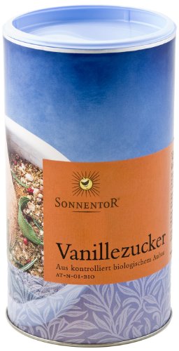 Sonnentor Vanillezucker Gastrodose, 1er Pack (1 x 750 g) - Bio von Sonnentor