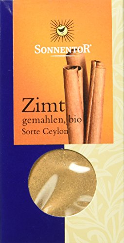 Sonnentor Bio Zimt Sorte Ceylon, gemahlen, 40 g von Sonnentor