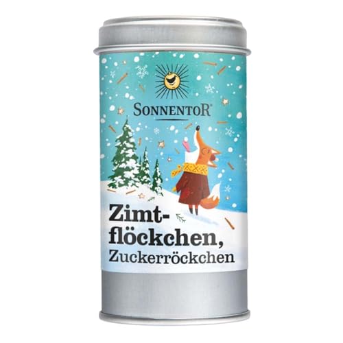 Sonnentor Zimtflöckchen, Zuckerröckchen, Streudose, 70g (1) von Sonnentor