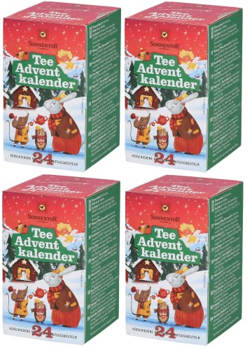 Tee-Adventskalender NEU Sonnentor - 4er Pack von Sonnentor