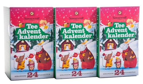 Tee-Adventskalender - Sonnentor, 3er-Pack von Sonnentor