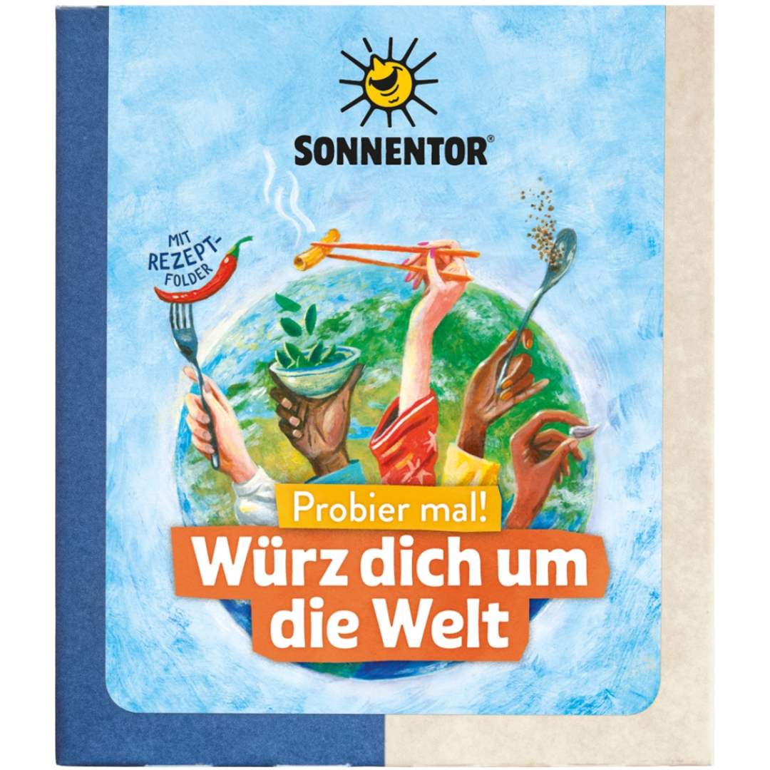 Würz dich um die Welt Bio Gewürzmischung von Sonnentor