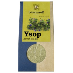 Ysop, gemahlen von SONNENTOR