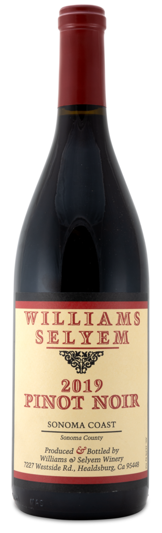 2019 Williams Selyem Sonoma Coast Pinot Noir von Williams Selyem Winery
