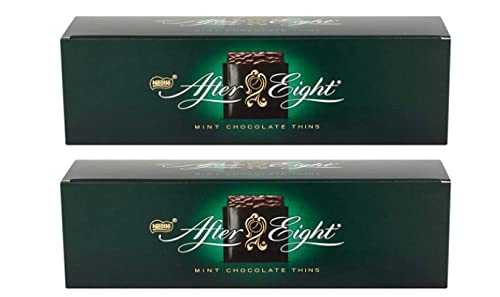 2 x After Eight Dark Mint Schokoladenkartons, 300 g von Soolar