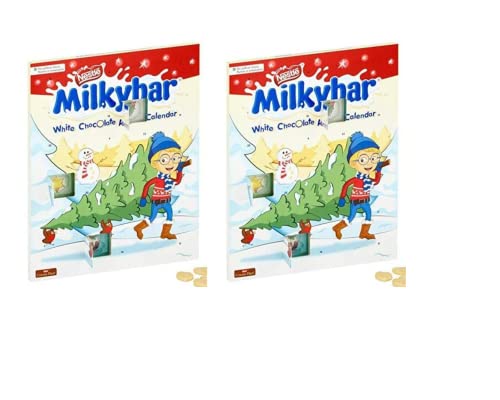 Milkybar weiß Schokolade Adventskalender 85 g Fall von 2 Milkybar weiß Schokolade Adventskalender 85 g Fall von 2 von Soolar