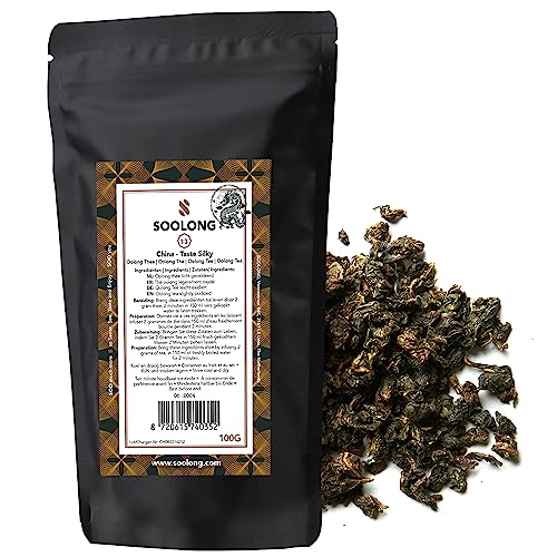 Soolong Nr. 13 Premium Oolong Teeaus China - Weich und blumig - Reiner leicht oxidierter loser Tee - Nachhaltig produziert - Nachfüllpackung 100g - Sense China von Soolong