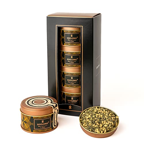 Soolong Taste Wereld Nr3 Giftset - 3 - Taste - Thee proeverij - Foodpairing - Cadeau - Geschenk - Sinterklaas - Kerst - Feestdagen - Black Friday - Kerstpakket - Relatiegeschenk - Assortiment 4stuks Soolong Taste Wereld Nr3 Giftset - 3 - Taste - Thee proeverij - Foodpairing - Cadeau - Geschenk - Sinterklaas - Kerst - Feestdagen - Black Friday - Kerstpakket - Relatiegeschenk - Assortiment 4stuks von Soolong