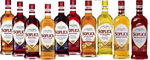 10 Flaschen Soplica Mix 30% vol. Alk. a 0,5L 10 Sorten von Soplica