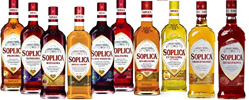 10 Flaschen Soplica Mix 30% vol. Alk. a 0,5L 10 Sorten 10 Flaschen Soplica Mix 30% vol. Alk. a 0,5L 10 Sorten von Soplica