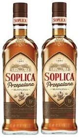 2 Flaschen Soplica Bittersüß/Przepalana Likör aus Polen a 0,5L 36% Vol. (2 x 0.5L) von Soplica