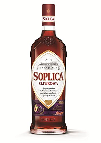 5 Flaschen Soplica Pflaume/Sliwkowa Likör aus Polen a 0,5L 30% Vol. (5 x 0.5L) von Soplica