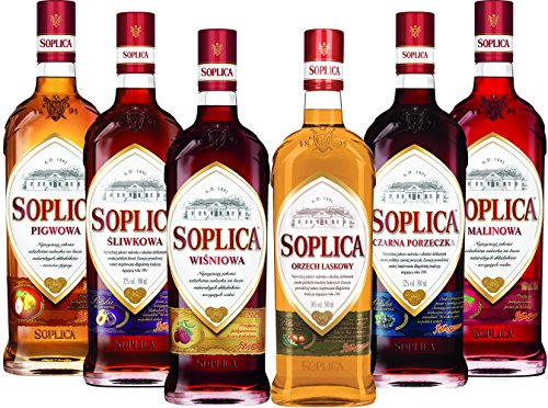 6 Flaschen Soplica Mix 30% vol. Alk. a 0,5L 6 Sorten von Soplica