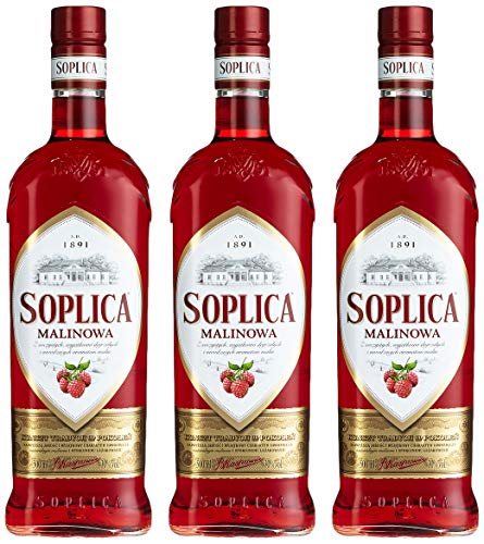 Soplica Himbeere/Malina Liköre (3 x 0.5 l) von Soplica