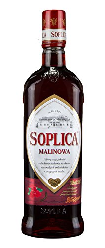 Soplica Himbeere | Polnischer Himbeerwodka/-likör | 28%, 0,5 Liter von Soplica