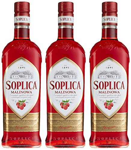 Soplica Himbeere Wodka (3 x 0.5 l) von Soplica