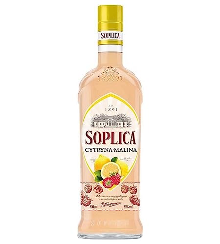 Soplica Zitronen-Himbeeren Likör/Cytryna-Malina Früchte (1 x 0.5l) von Soplica