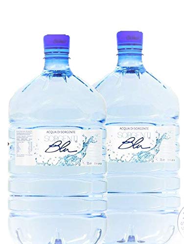 Sorgenti Blu Berg Frühling Wasser, 2 x 12 L von Sorgenti Blu