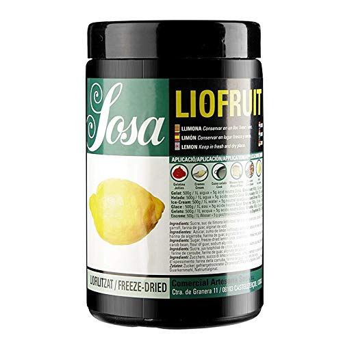 Pulver - Zitrone, gefriergetrocknet, mit Zucker, 1 kg Pulver - Zitrone, gefriergetrocknet, mit Zucker, 1 kg von Sosa Ingredients S.L.