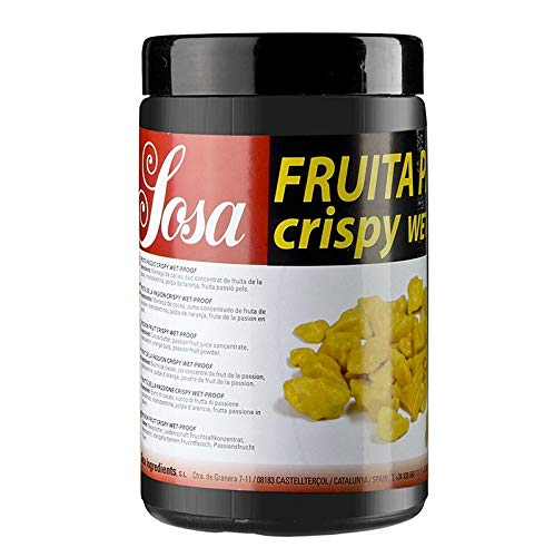 Sosa Passionsfrucht-Crispy, Wetproof, mit Kakaobutter ummantelt, 400g von Sosa