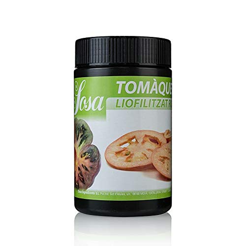 Gefriergetrocknete Tomaten, in Scheiben, 25g Gefriergetrocknete Tomaten, in Scheiben, 25g von Sosa Ingredients S.L.