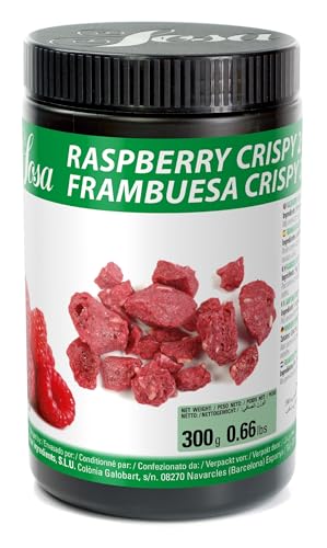 Himbeer-Crispy, gefriergetrocknet, 2-8mm, 300g von Sosa