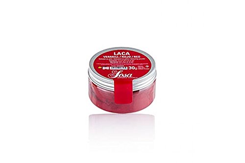 Lebensmittelfarbe, rot, fettlösliches Puder, 30g Lebensmittelfarbe, rot, fettlösliches Puder, 30g von Sosa