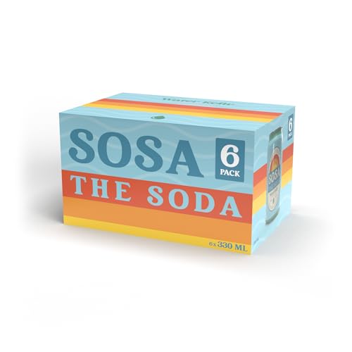 Water Kefir with Pink Guava (6 pack) von Sosa the Soda