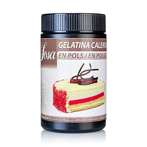 Gelatinepulver, heißlöslich, 220 Bloom, Sosa, 500g Gelatinepulver, heißlöslich, 220 Bloom, Sosa, 500g von Sosa