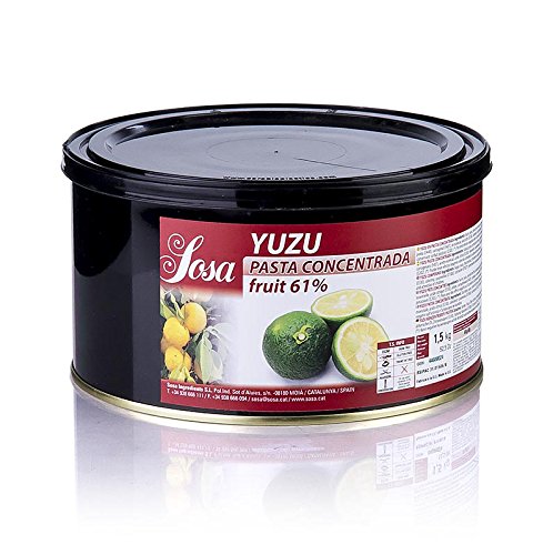 Paste - Yuzu, Sosa, 1,5 kg von SOSA ingredients