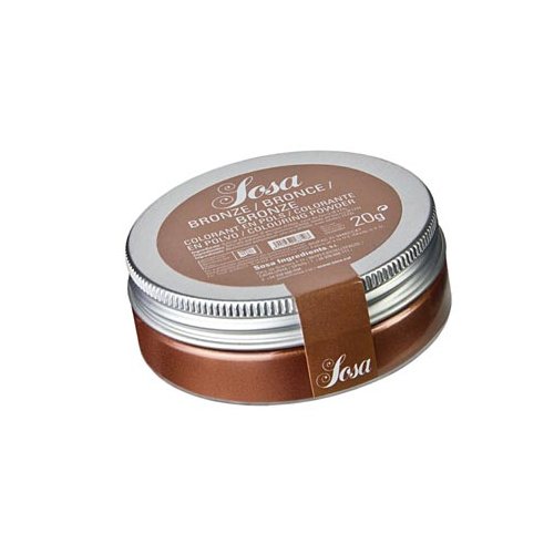 SOSA Lebensmittelfarbe, bronze, wasserlösliches Puder, 20g. von Sosa