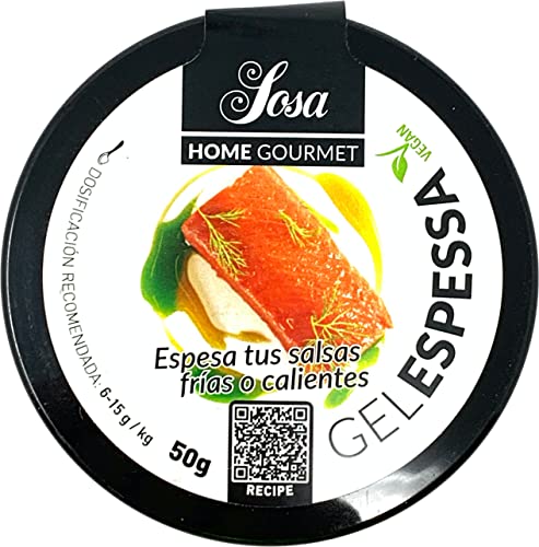 Sosa | Home Gourmet | Gelespessa | Xanthan Zahnfleischverdickungsmittel | 50 g von Sosa